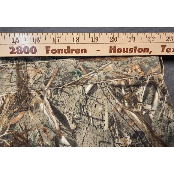 Mossy Oak Duck Blind Camo Pants 2XL (45x31) Cargo Hunting Explorer Adjustable - Picture 9 of 10
